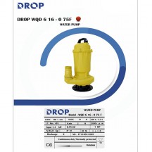 پمپ کف کش 16 متری 2 اینچ دراپ مدل DROP WQD6-16-0.75F